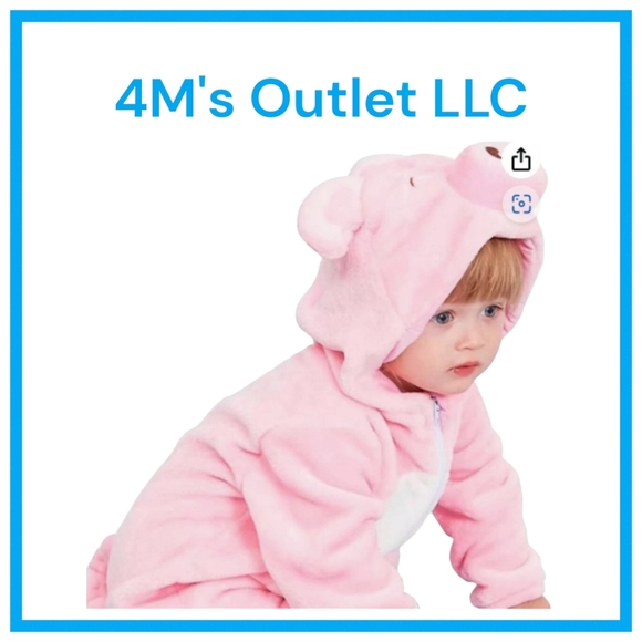 Halloween Baby Costumes Toddler Outfit Infants Romper Boys Girls Animal Dress Up - Picture 1 of 9